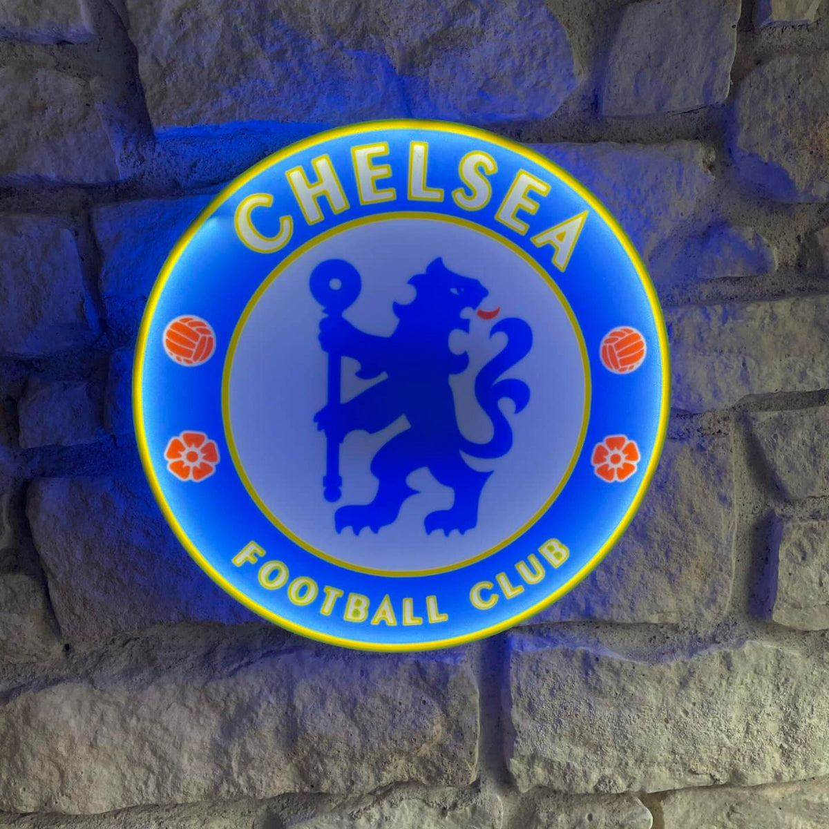 Chelsea FC LED-Leuchtschild – echtes Stadion-Feeling für Zuhause