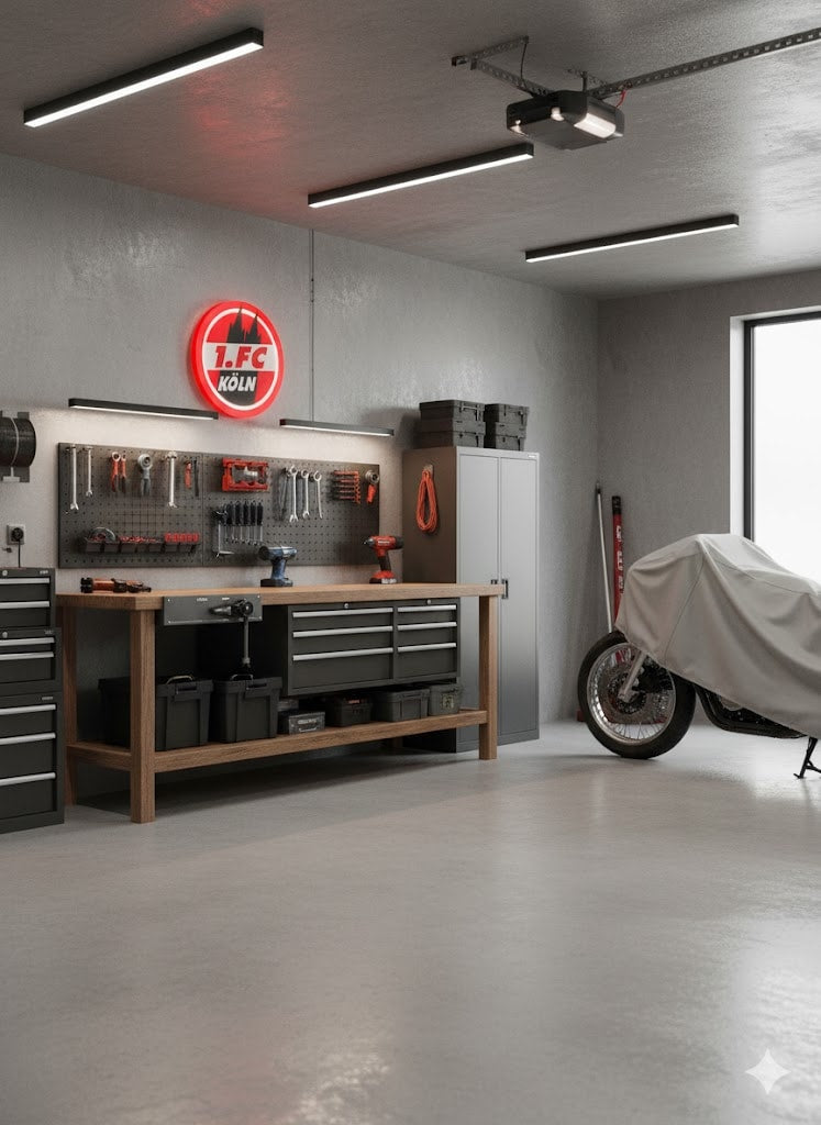 1. FC Köln LED-Leuchtschild – echtes Stadion-Feeling für Zuhause