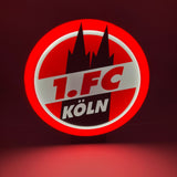 1. FC Köln LED-Leuchtschild – echtes Stadion-Feeling für Zuhause