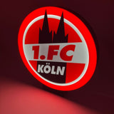 1. FC Köln LED-Leuchtschild – echtes Stadion-Feeling für Zuhause
