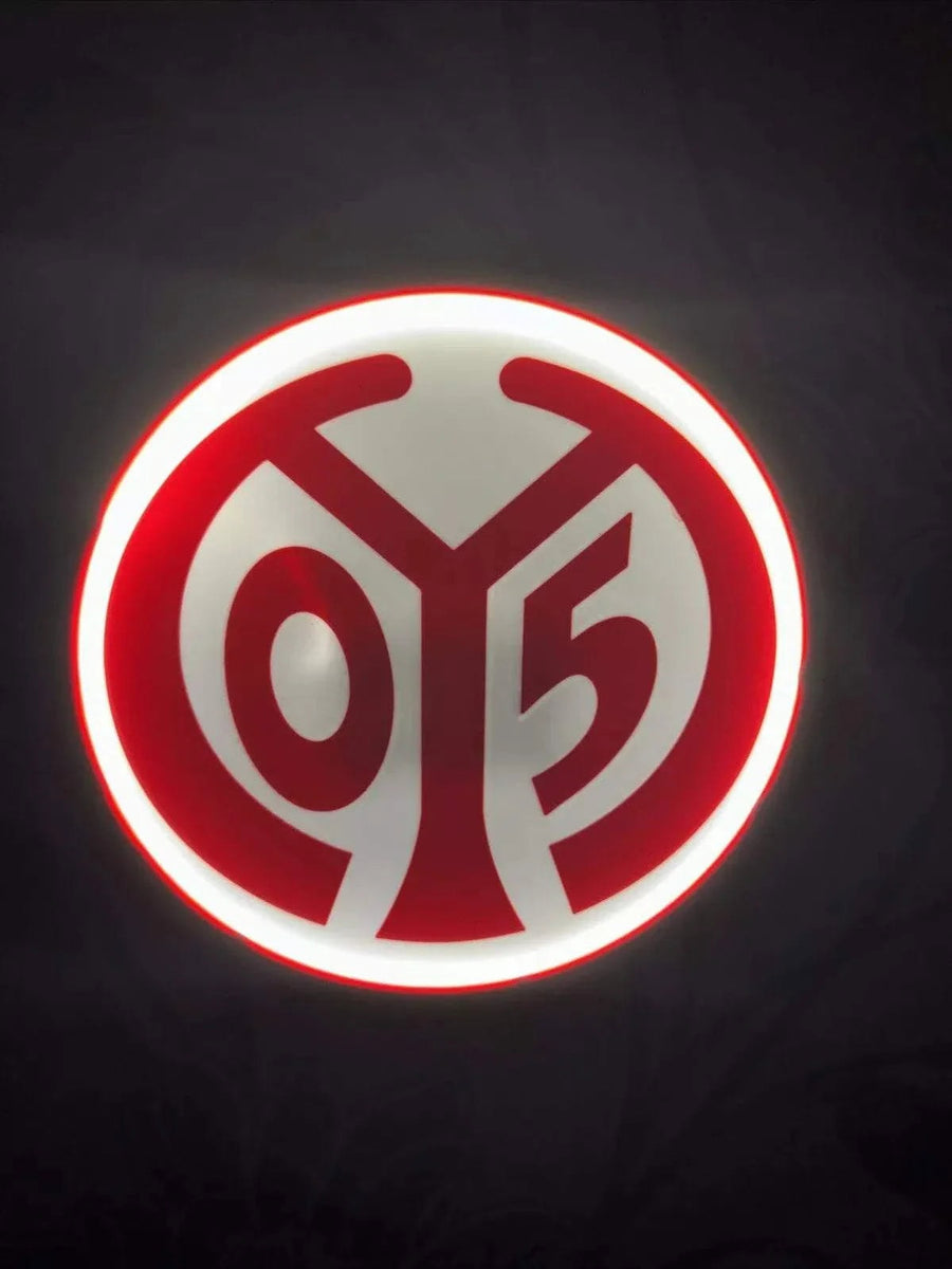 FSV Mainz 05 LED-Leuchtschild – echtes Stadion-Feeling für Zuhause