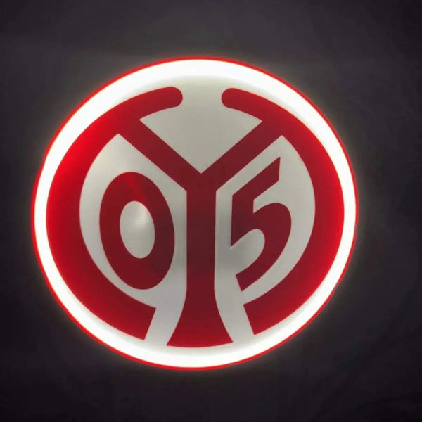 FSV Mainz 05 LED-Leuchtschild – echtes Stadion-Feeling für Zuhause