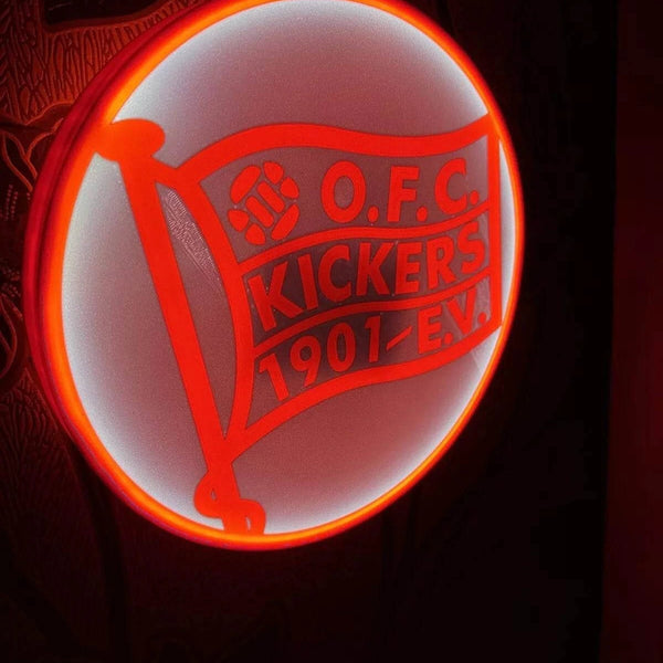 Offenbacher Kickers LED-Leuchtschild – echtes Stadion-Feeling für Zuhause
