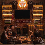 FC St Pauli LED-Leuchtschild – echtes Stadion-Feeling für Zuhause