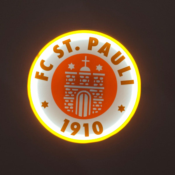 FC St Pauli LED-Leuchtschild – echtes Stadion-Feeling für Zuhause