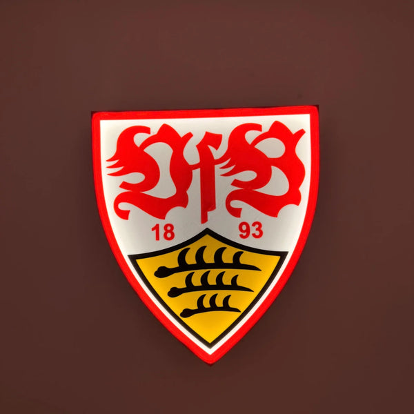 VfB Stuttgart LED-Leuchtschild – echtes Stadion-Feeling für Zuhause
