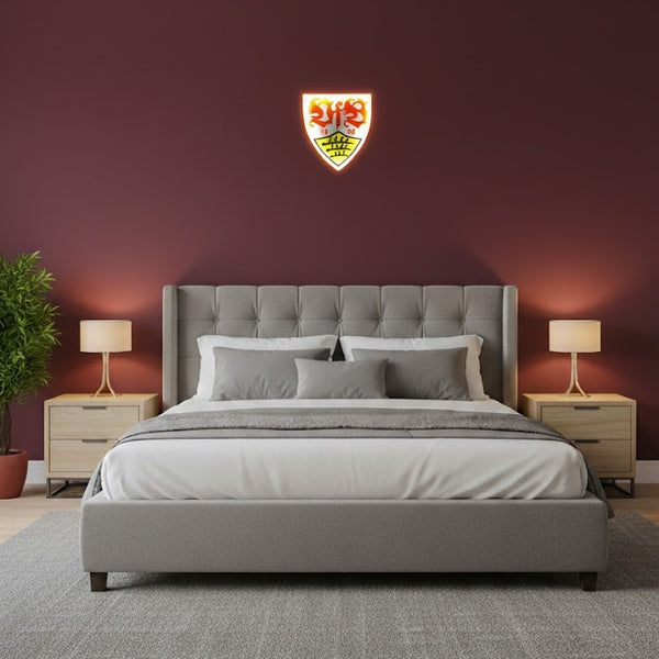 VfB Stuttgart LED-Leuchtschild – echtes Stadion-Feeling für Zuhause