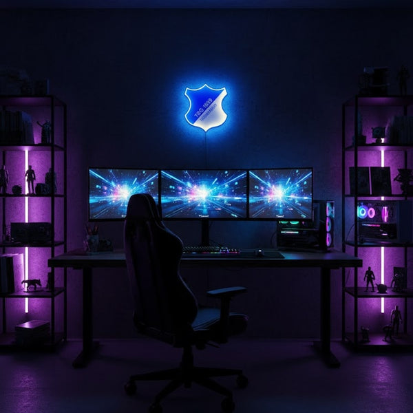 TSG 1899 Hoffenheim LED-Leuchtschild – echtes Stadion-Feeling für Zuhause