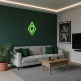 Werder Bremen LED-Leuchtschild – echtes Stadion-Feeling für Zuhause